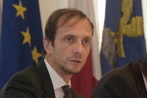 Il governatore del Friuli Venezia Giulia Massimiliano Fedriga